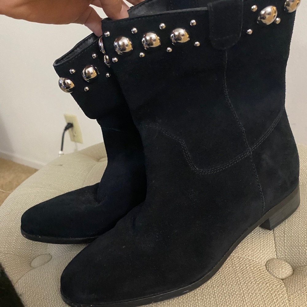 Michael Kors Black Flat Booties